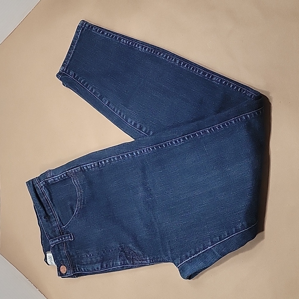 Madewell, Size 31 Waist '10" High Riser Skinny Skinny' Dark Wash Jeans, EUC